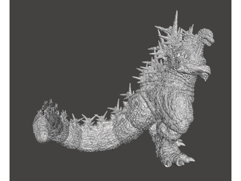 GODZILLA MINUS ONE KAIJU MONSTER MINIATURE GAMES RPG DND 3D 打印模型
