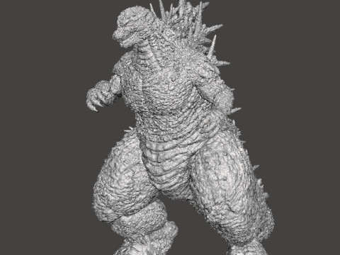 GODZILLA MINUS ONE KAIJU MONSTER MINIATURE GAMES RPG DND 3D 打印模型