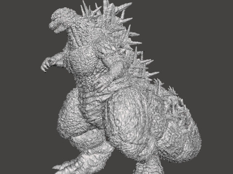 GODZILLA MINUS ONE KAIJU MONSTER MINIATURE GAMES RPG DND 3D 打印模型