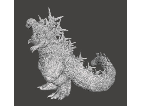 GODZILLA MINUS ONE KAIJU MONSTER MINIATURE GAMES RPG DND 3D 打印模型