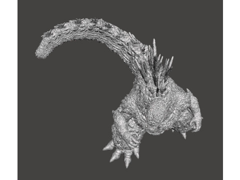 GODZILLA MINUS ONE KAIJU MONSTER MINIATURE GAMES RPG DND 3D 打印模型