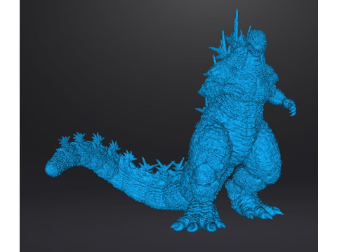 GODZILLA MINUS ONE KAIJU MONSTER MINIATURE GAMES RPG DND 3D 打印模型