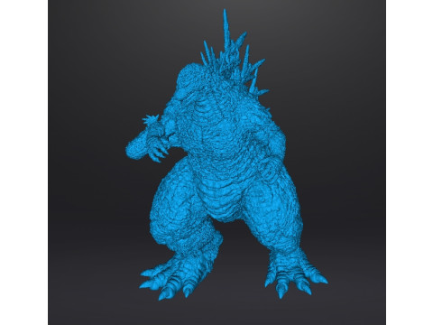 GODZILLA MINUS ONE KAIJU MONSTER MINIATURE GAMES RPG DND 3D 打印模型