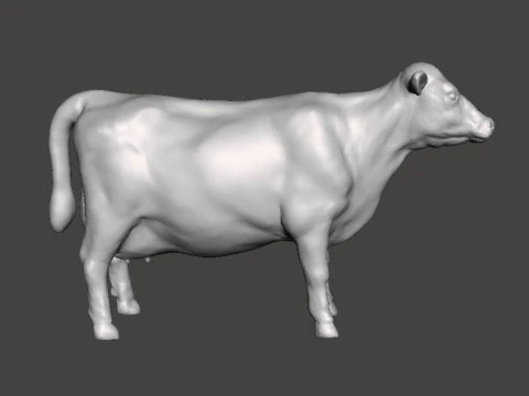 ФІГУРКА КОРОВИ МОДЕЛЬ ТВАРИНА ІСТОТА ДИКА ПРИРОДА ОРНАМЕНТ RPG DND 3D Принт Модель