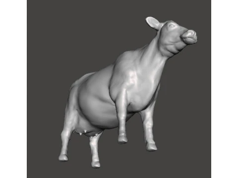 ФІГУРКА КОРОВИ МОДЕЛЬ ТВАРИНА ІСТОТА ДИКА ПРИРОДА ОРНАМЕНТ RPG DND 3D Принт Модель