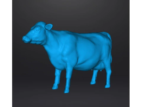 ФІГУРКА КОРОВИ МОДЕЛЬ ТВАРИНА ІСТОТА ДИКА ПРИРОДА ОРНАМЕНТ RPG DND 3D Принт Модель