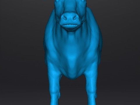 COW FIGURE MODEL ANIMAL CREATURE WILDLIFE ORNAMENT RPG DND 3Dプリントモデル