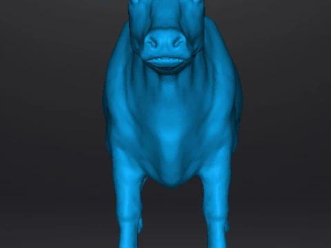 ФІГУРКА КОРОВИ МОДЕЛЬ ТВАРИНА ІСТОТА ДИКА ПРИРОДА ОРНАМЕНТ RPG DND 3D Принт Модель