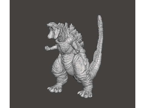 SHIN GODZILLA ATOMIC BREATH KAIJU MONSTER MINIATURE GAMES RPG DND 3D 打印模型