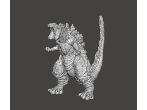 SHIN GODZILLA ATOMIC BREATH KAIJU MONSTRE JEUX MINIATURES RPG MDN Modèles 3D en vedette