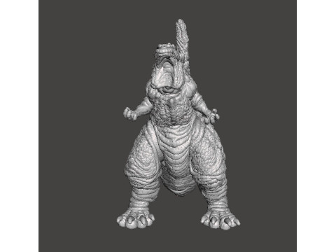 SHIN GODZILLA ATOMIC BREATH KAIJU MONSTER MINIATURE GAMES RPG DND Modèles 3D en vedette