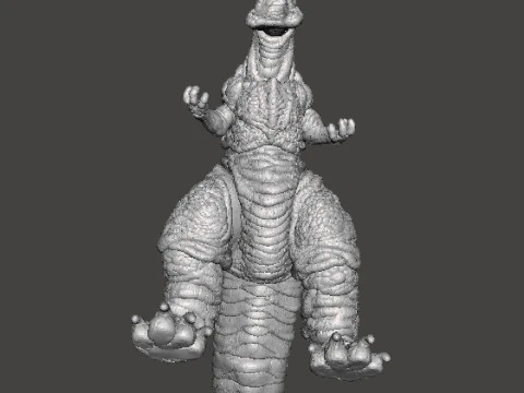 SHIN GODZILLA ATOMIC BREATH KAIJU MONSTER MINIATURE GAMES RPG DND 3D Print Model