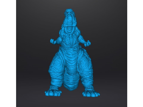 SHIN GODZILLA ATOMIC BREATH KAIJU MONSTER MINIATURE GAMES RPG DND Modèles 3D en vedette