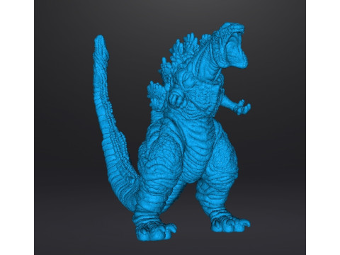 SHIN GODZILLA ATOMIC BREATH KAIJU MONSTER MINIATURE GAMES RPG DND Modèles 3D en vedette