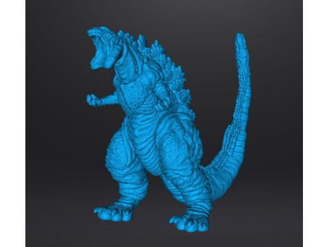 SHIN GODZILLA ATOMIC BREATH KAIJU MONSTER MINIATURE GAMES RPG DND Modèles 3D en vedette