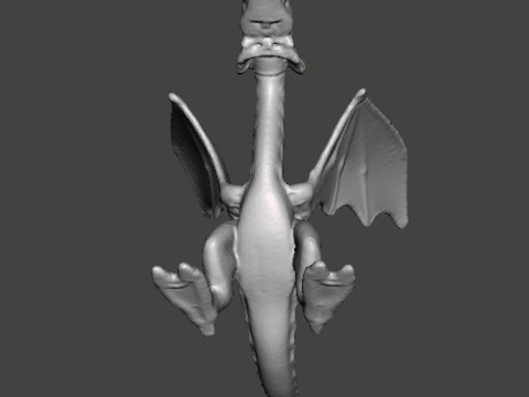 RED DRAGON 90s MEDIEVAL PLASTIC FIGURE MODEL WILDLIFE HQ VINTAGE Model Cetak 3D
