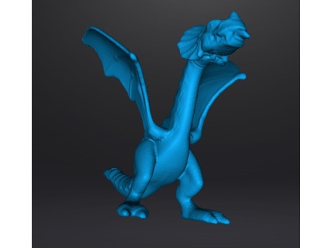 RED DRAGON 90s MEDIEVAL PLASTIC FIGURE MODEL WILDLIFE HQ VINTAGE Model Cetak 3D