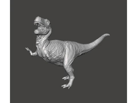 TYRANNOSAURUS REX 130 SCALE FIGURE STATUE MODEL DINOSAUR WILDLIFE 3D Print Model