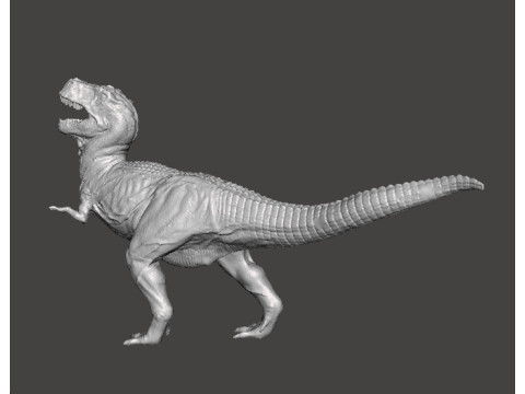 TYRANNOSAURUS REX 130 SCALE FIGURE STATUE MODEL DINOSAUR WILDLIFE 3D 프린트 모델