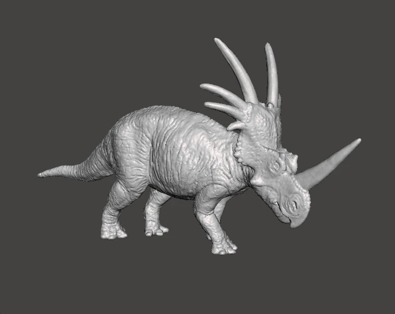 STYRACOSAURUS REALISTIC FIGURE MODEL DINOSAUR WILDLIFE RPG 3D Print Model .c4d .max .obj .3ds .fbx .stl .blend 