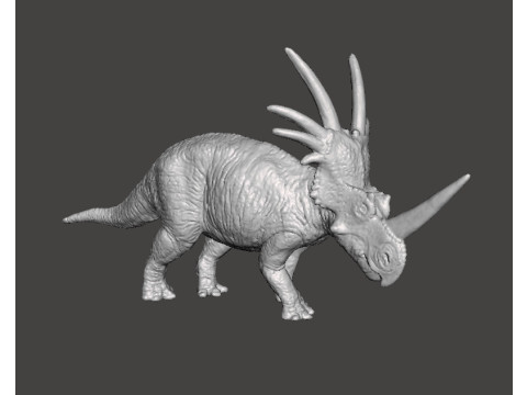 STYRACOSAURUS REALISTIC FIGURE MODEL DINOSAUR WILDLIFE RPG Modelo de Impressão 3D