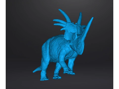 STYRACOSAURUS REALISTIC FIGURE MODEL DINOSAUR WILDLIFE RPG 3D Print Model