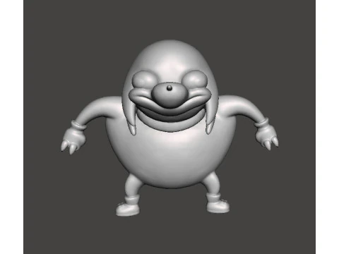 MODEL FIGURKI UGANDAN KNUCKLES MEM SONIC Model do druku 3D