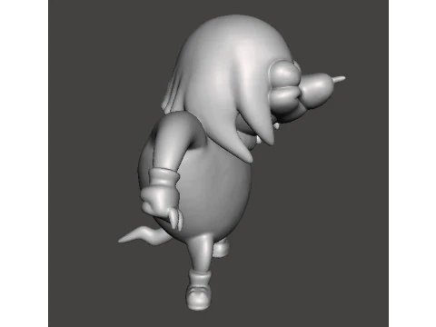 MODEL FIGURKI UGANDAN KNUCKLES MEM SONIC Model do druku 3D