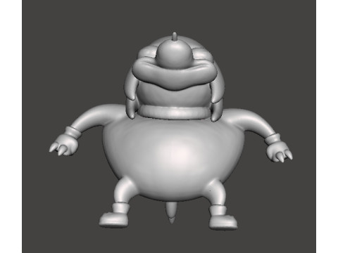 UGANDAN KNUCKLES FIGURE MODEL MEME SONIC STATUE 3D 打印模型