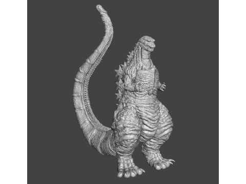 SHIN GODZILLA KAIJU MONSTER MINIATURE MODEL GAMES RPG DND 3D प्रिंट मॉडल