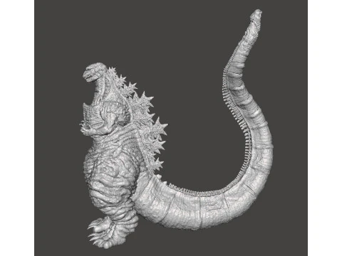 シン・ゴジラ 怪獣モンスター ミニチュアモデルゲーム RPG DND 3Dプリントモデル