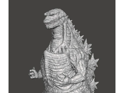 シン・ゴジラ 怪獣モンスター ミニチュアモデルゲーム RPG DND 3Dプリントモデル