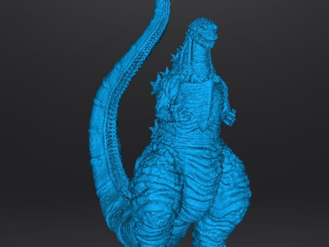 SHIN GODZILLA KAIJU MONSTER MINIATURE MODEL GAMES RPG DND 3D प्रिंट मॉडल