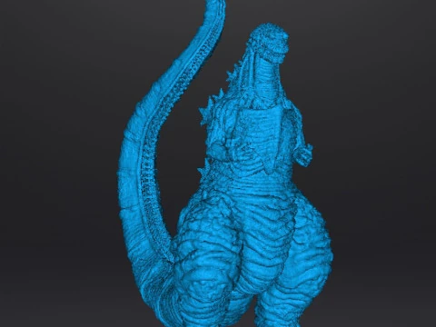 シン・ゴジラ 怪獣モンスター ミニチュアモデルゲーム RPG DND 3Dプリントモデル