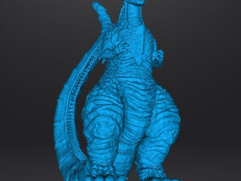 SHIN GODZILLA KAIJU MONSTER MINIATURE MODEL GAMES RPG DND 3D प्रिंट मॉडल