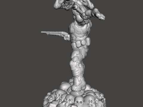 SLAYER COVER ART MINIATURE MODEL FIGURE FOR SCIFI GAMES RPG DND Model do druku 3D