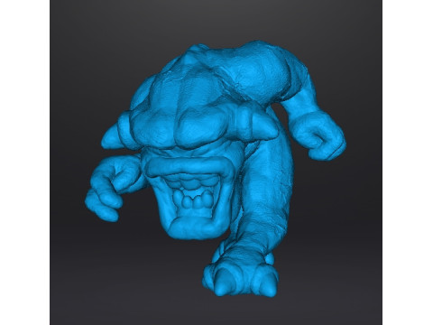 PINK DEMON CLASSIC MINIATURE MODEL FIGURE FOR FANTASY OR SCIFI GAMES RPG DND 3D-printmodel