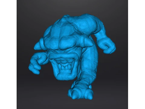 FIGURA MODELLO CLASSICO IN MINIATURA DEL DEMONE ROSA PER GIOCHI FANTASY O SCIFI RPG DND Modello di stampa 3D