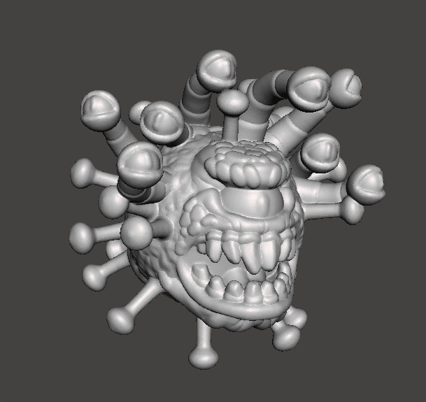 CORONABEHOLDER MINIATURE MODEL FANTASY OR SCIFI GAMES RPG DND 3D प्रिंट मॉडल .c4d .max .obj .3ds .fbx .stl .blend