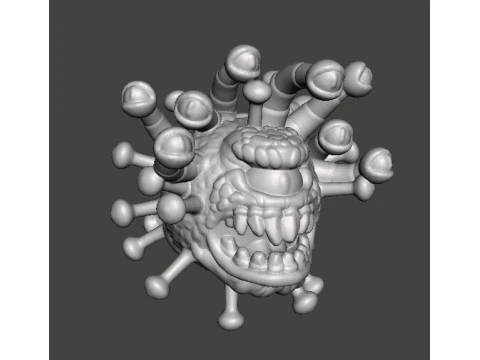 CORONABEHOLDER МІНІАТЮРНА МОДЕЛЬ ФЕНТЕЗІ АБО НАУКОВО-ФАНТАСТИЧНІ ІГРИ RPG DND 3D Принт Модель