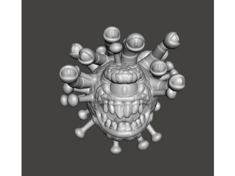 CORONABEHOLDER MINIATURE MODEL FANTASY OR SCIFI GAMES RPG DND 3D Print Model