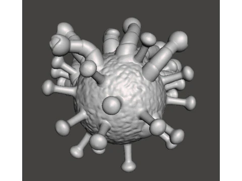 CORONABEHOLDER MINIATURE MODEL FANTASY OR SCIFI GAMES RPG DND 3D Print Model