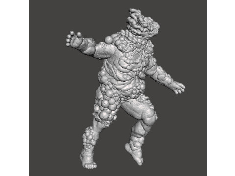 TLOU BLOATER MINIATURE MODEL HORROR FANTASY GAMES RPG DND Modello di stampa 3D
