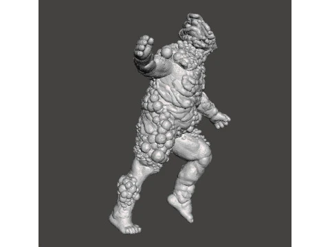TLOU BLOATER MINIATURE MODEL HORROR FANTASY GAMES RPG DND 3D Print Model