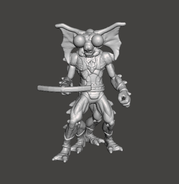 MANTENNA MINIATURE MODEL FOR FANTASY OR SCIFI GAMES RPG DND Modello di stampa 3D .c4d .max .obj .3ds .fbx .stl .blend