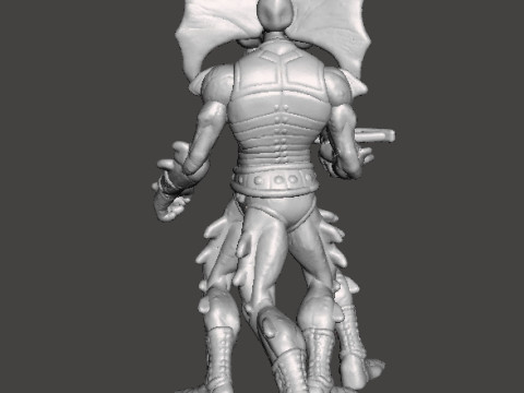 MANTENNA MINIATURE MODEL FOR FANTASY OR SCIFI GAMES RPG DND Modello di stampa 3D