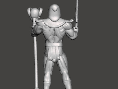 SKELETOR CLASSIC MINIATURE MODEL FIGURE FOR FANTASY GAMES RPG DND 3D 打印模型