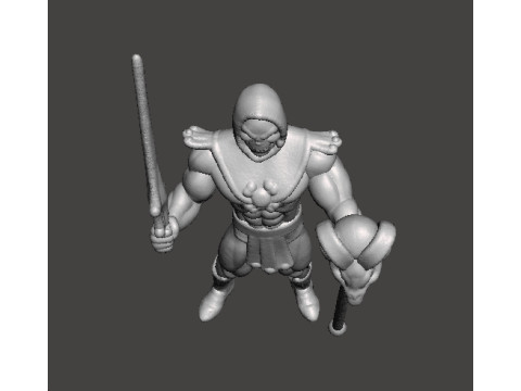 SKELETOR CLASSIC MINIATURE MODEL FIGURE FOR FANTASY GAMES RPG DND 3D 打印模型