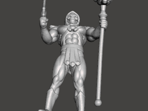SKELETOR CLASSIC MINIATURE MODEL FIGURE FOR FANTASY GAMES RPG DND 3D 打印模型