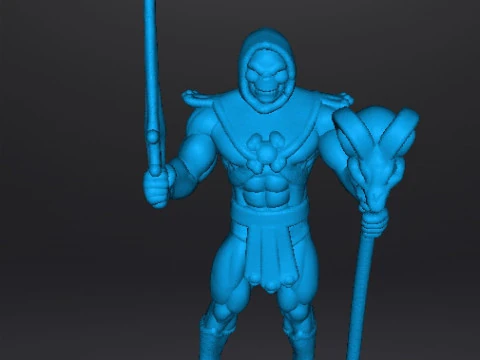 SKELETOR CLASSIC MINIATURE MODEL FIGURE FOR FANTASY GAMES RPG DND 3D Print Model